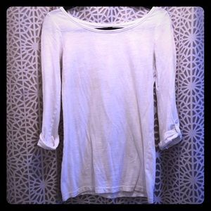 American Eagle Cream Tee Shirt